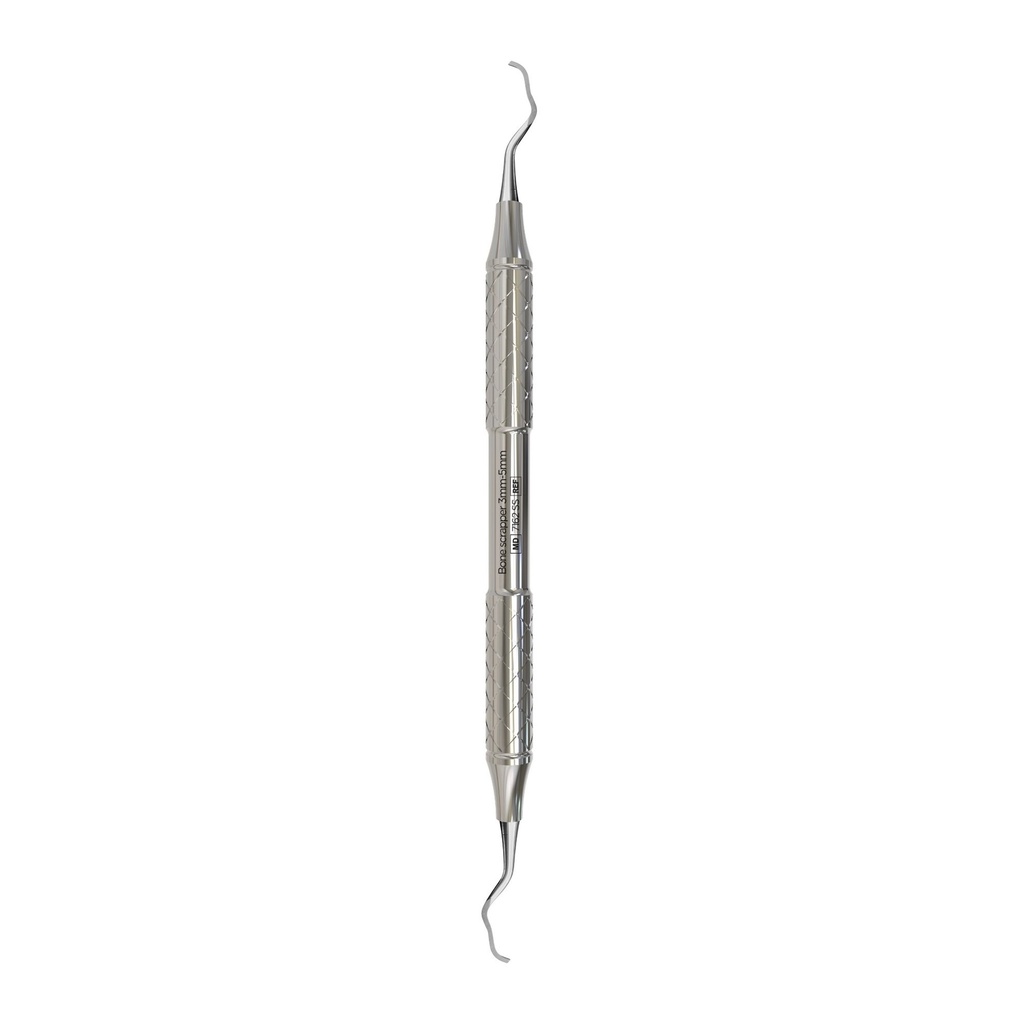 [7162 SS] Knogleskraber, 3–5 mm | ErgoDenta (ErgoSteel Standard)