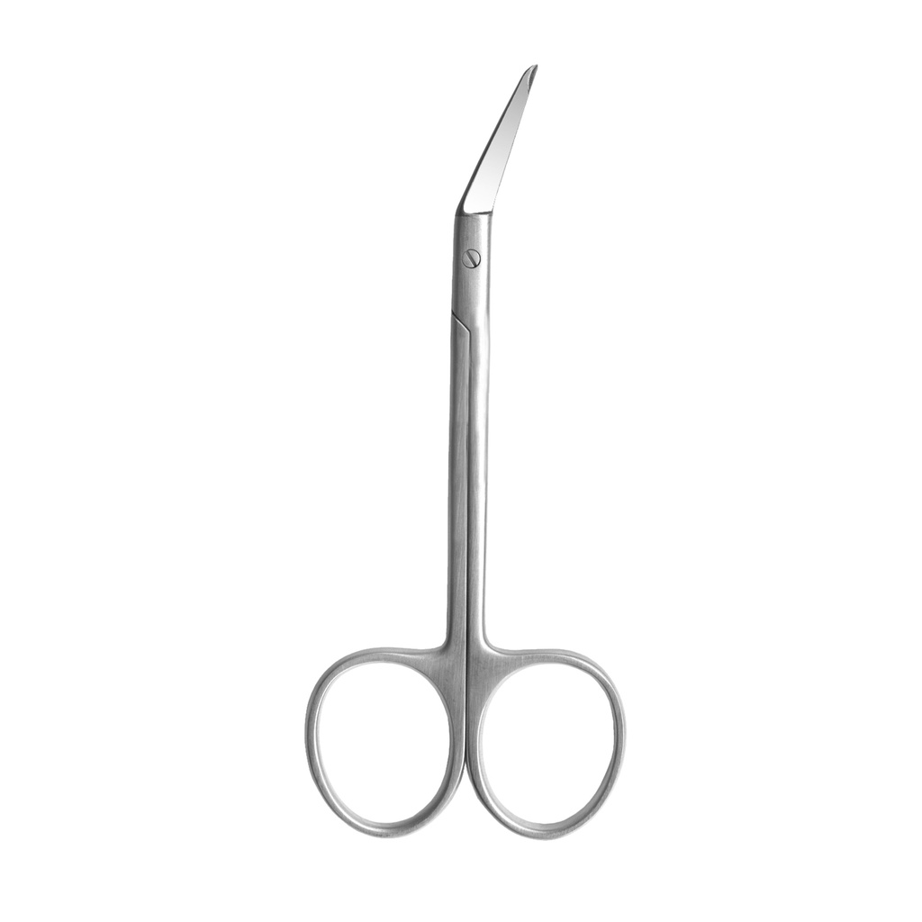 [3046-1A] Angled Suture Scissor, Angled | ErgoDenta