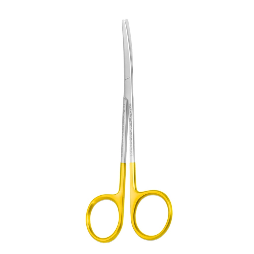 [3011-2C] Metzenbaum Stump Scissor, Curved, 14.5cm, TC | ErgoDenta