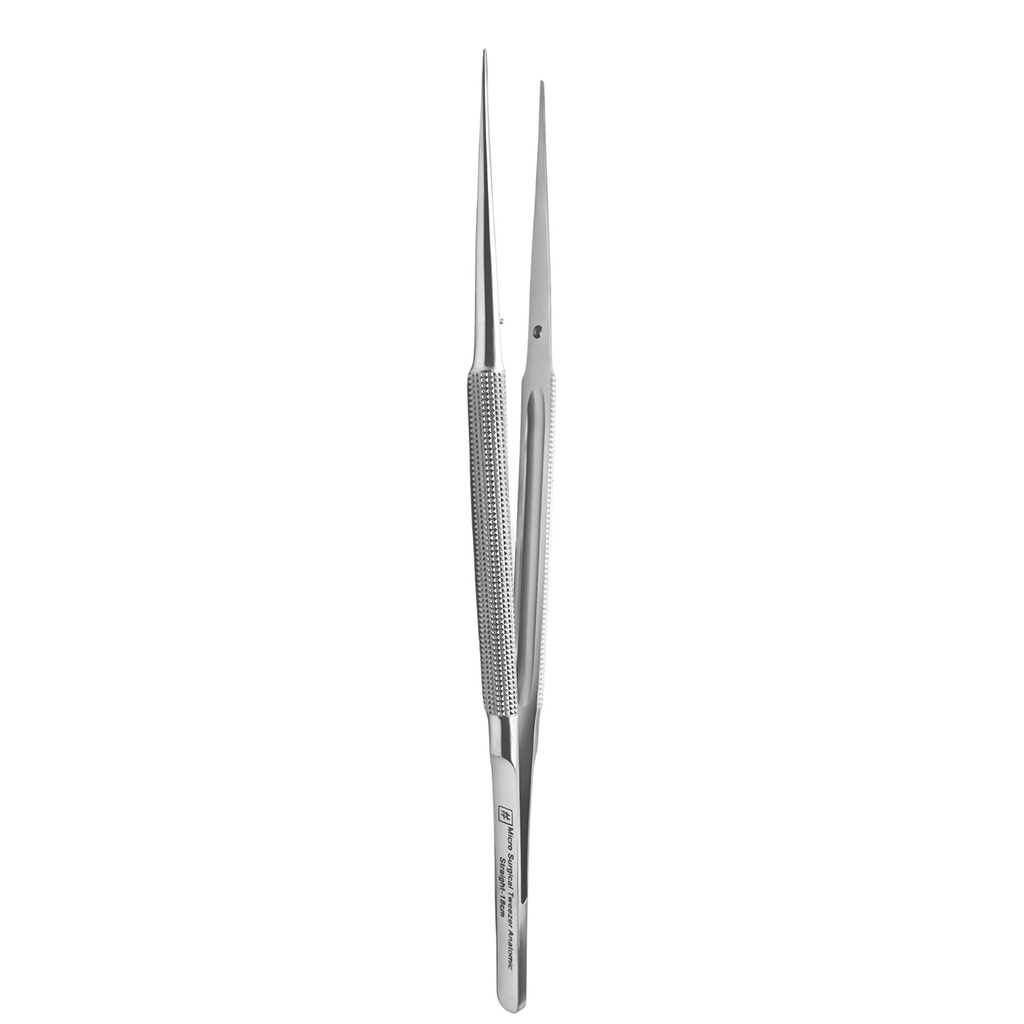[3802-1] Micro Surgical Tweezer, Straight | ErgoDenta