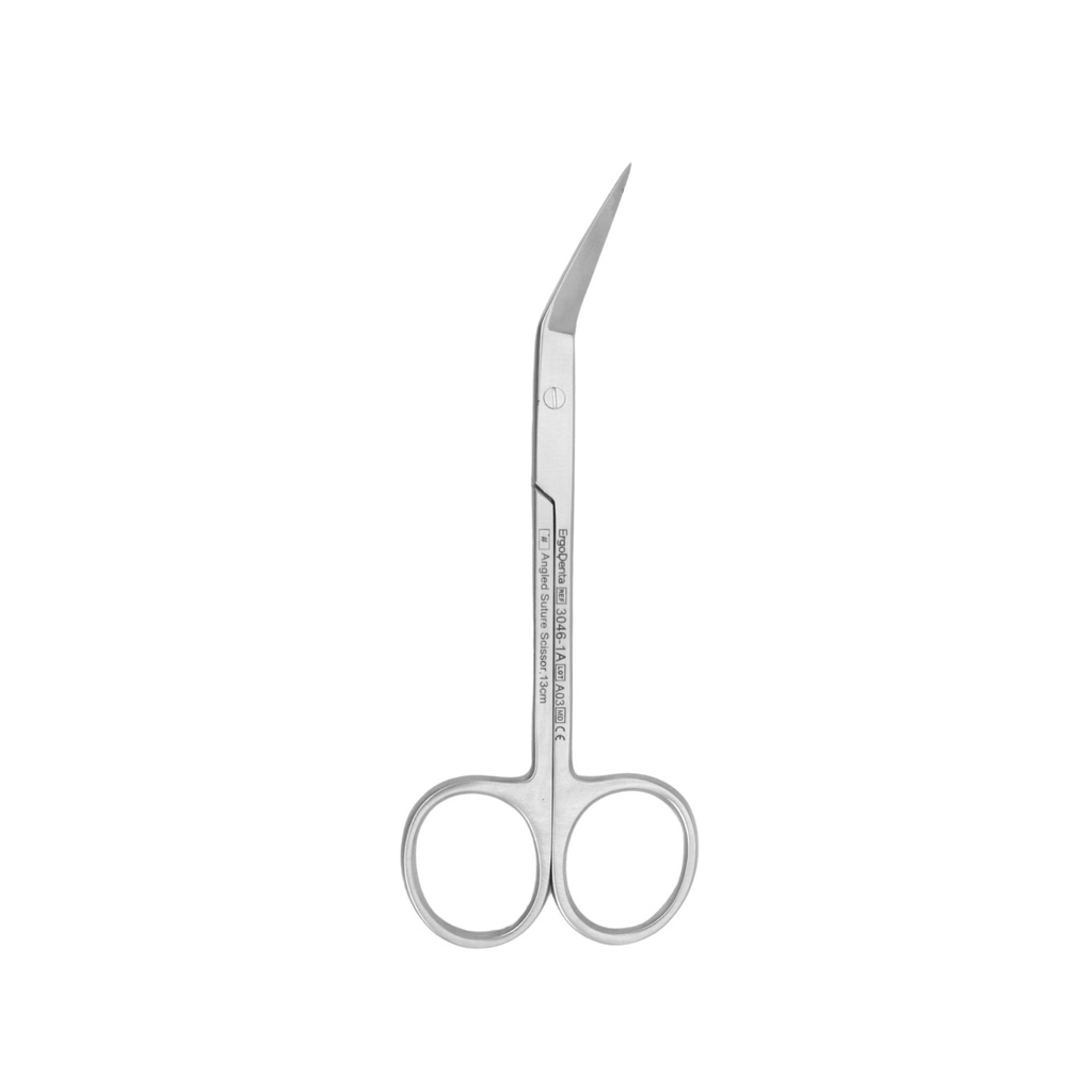 [3002-1A] Iris Scissor, Angular 45° | ErgoDenta