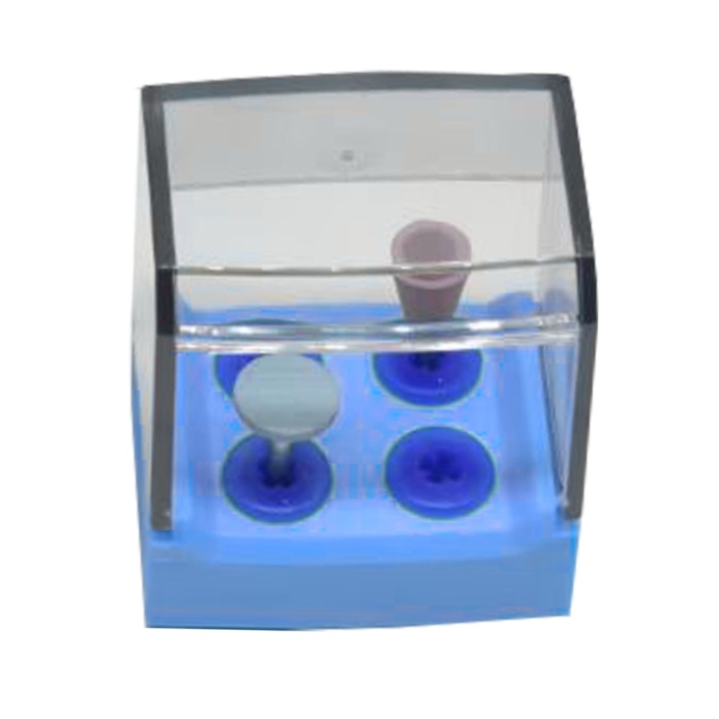 [7456B] Equipment of high temperature and high pressure disinfection box, 4 Holes, Blue | ErgoDenta