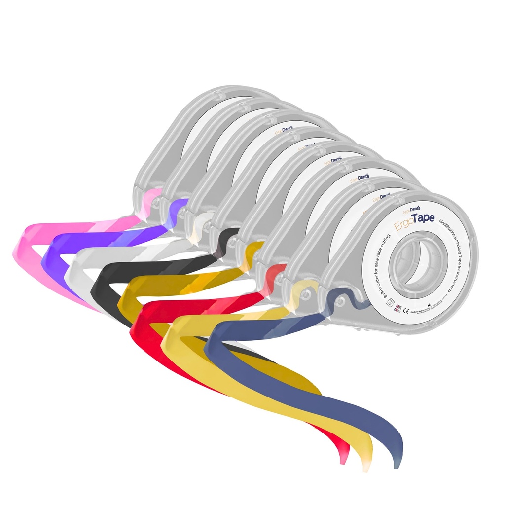 [5691] Color-Marking 10m x Ø5mm, Assorted all colors (8pcs) | ErgoTape