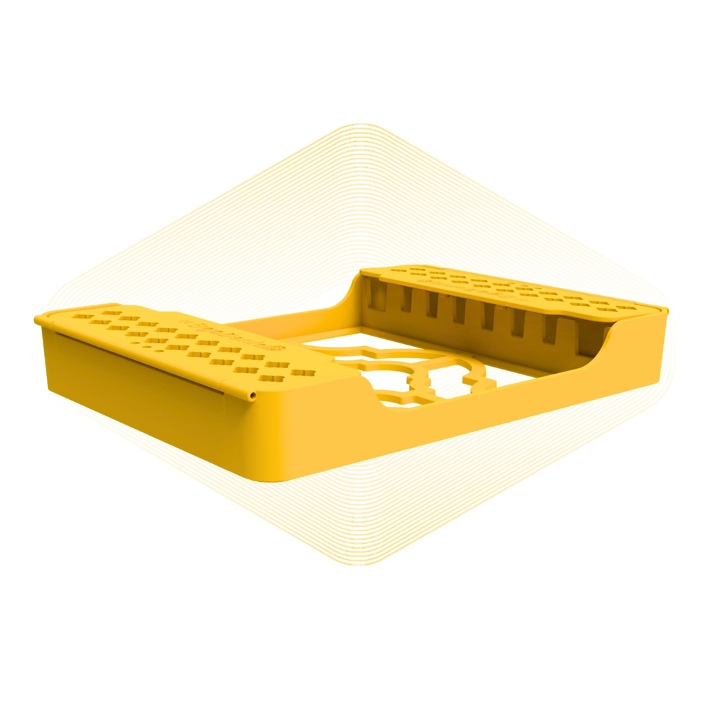 [5508Y] 8, 180x136x26mm, Yellow | ErgoTray