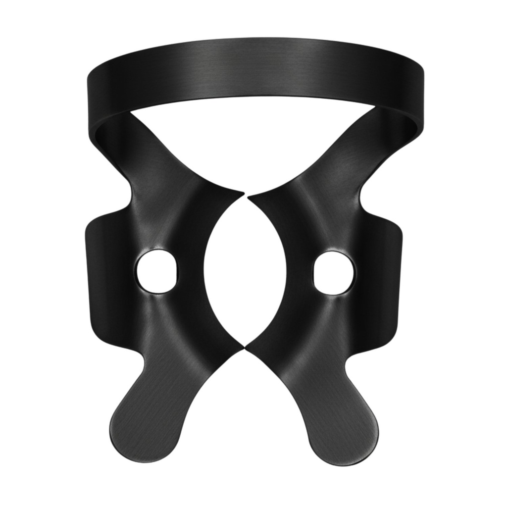 [K2705-8] 8 - Upper molar rubber dam clamps | ErgoDenta (Black)