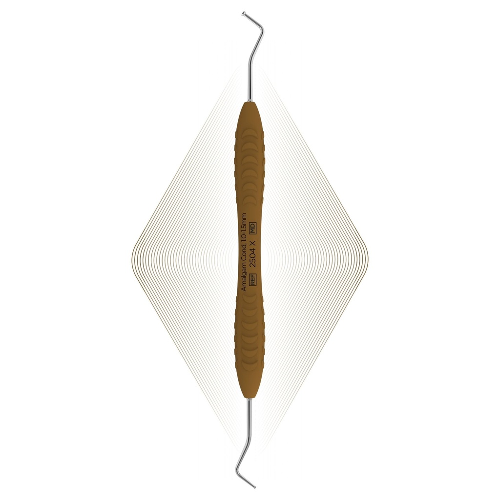 [2504 X] Amalgam Condenser, 1.0-1.5mm | ErgoDenta (ErgoX)