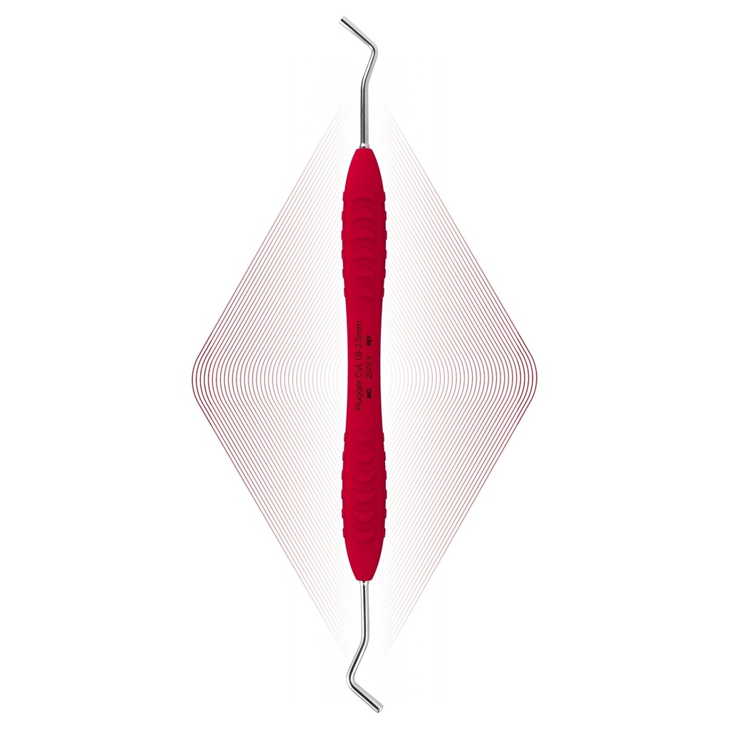 Plugger, Cylindrical, 1.8-2.5mm | ErgoDenta