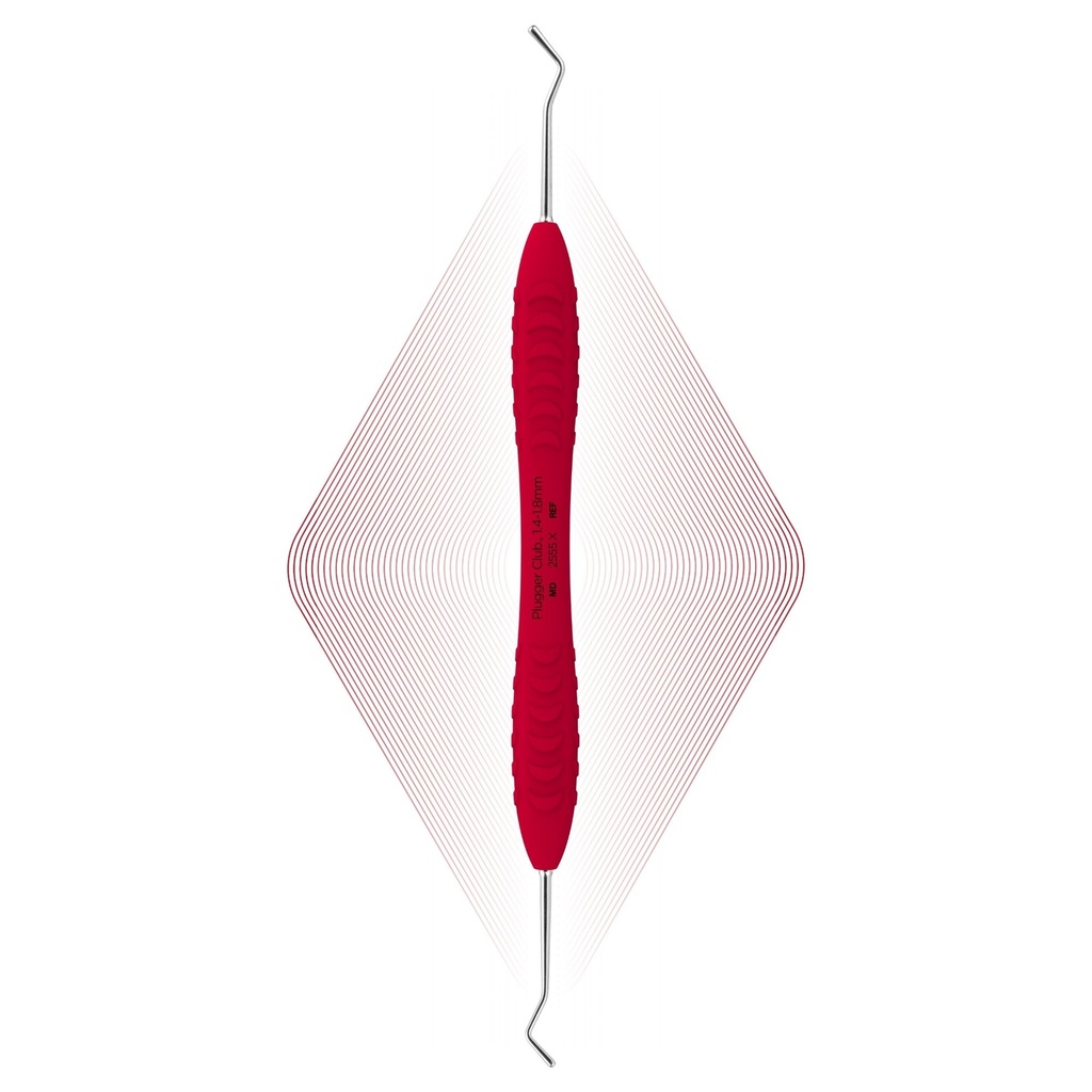 [2555 X] Plugger Clubbed, 1.4-1.8mm | ErgoDenta (ErgoX)