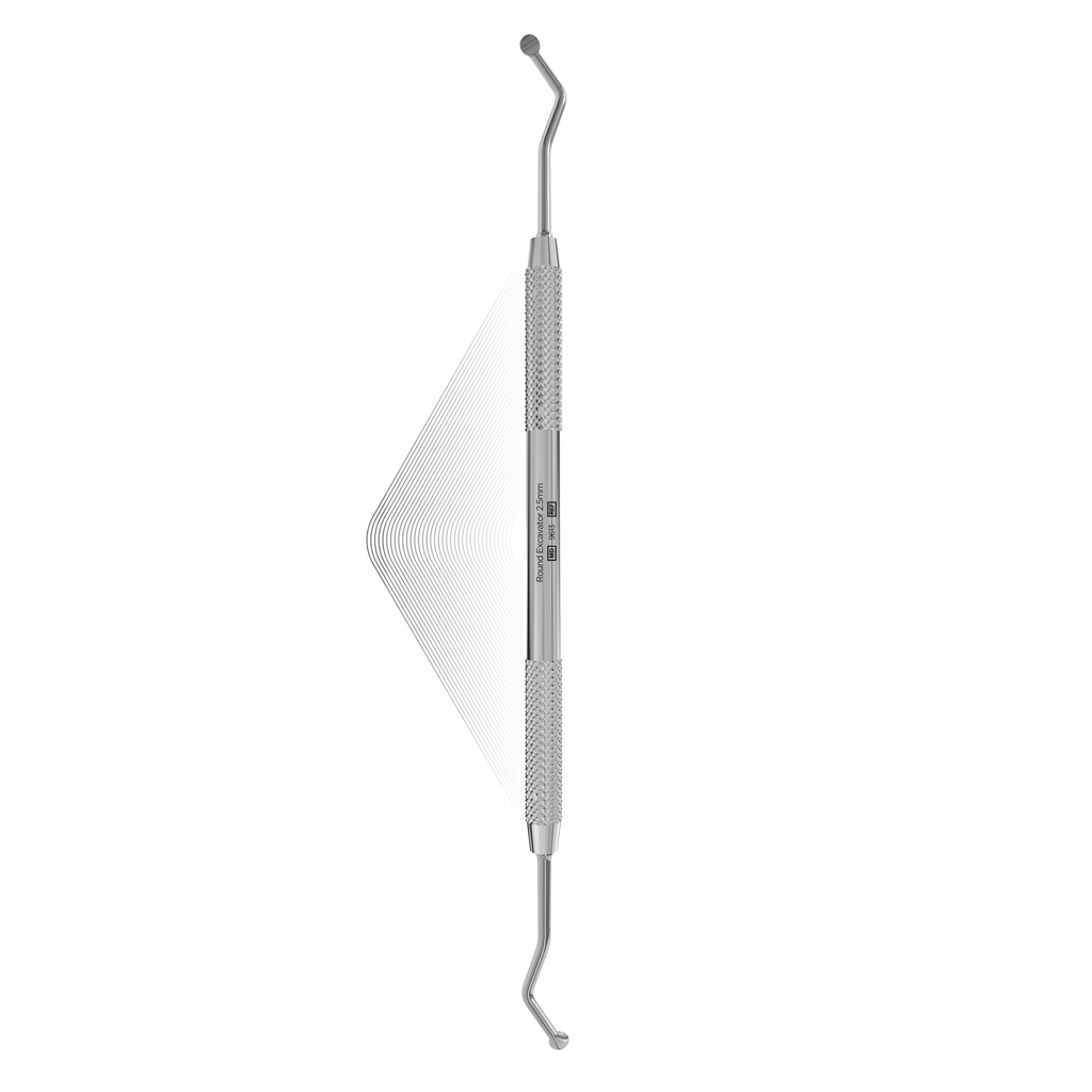 [9613] Rund excavatorer 2.5mm | ErgoLite (ErgoLite S6)