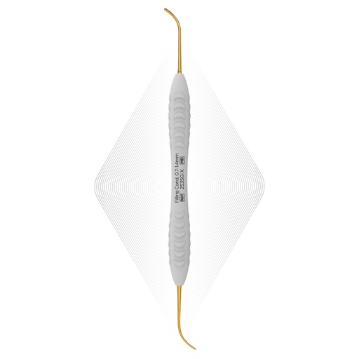 [2535G-X] Filling Condensor, 0.7-1.4mm | ErgoSlip (ErgoX, Gold)