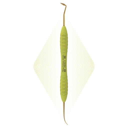 [2564G-X] Fyldning Contour, 2.0mm | ErgoSlip (ErgoX, Gold)