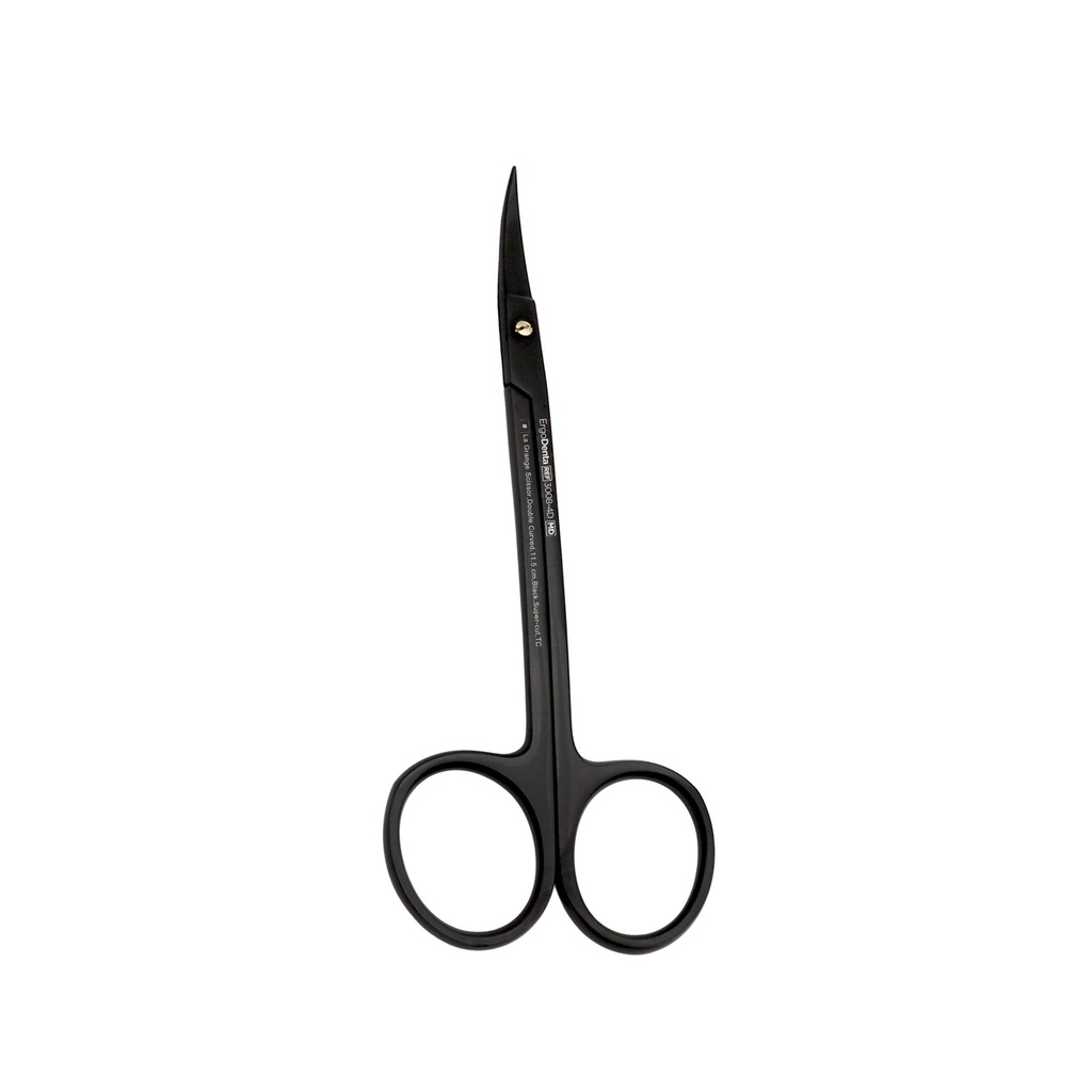 La Garange saks, dobbeltbuet, 11.5 cm, sort, Super-cut, TC | ErgoDenta