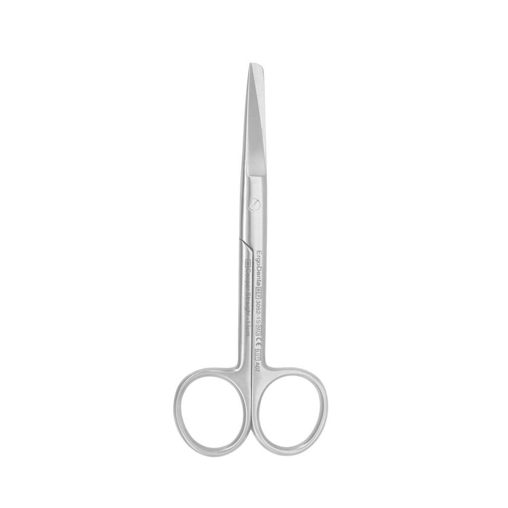[3052-1S] Cooper Operating Scissor, Sharp/Blunt, Straight | ErgoDenta