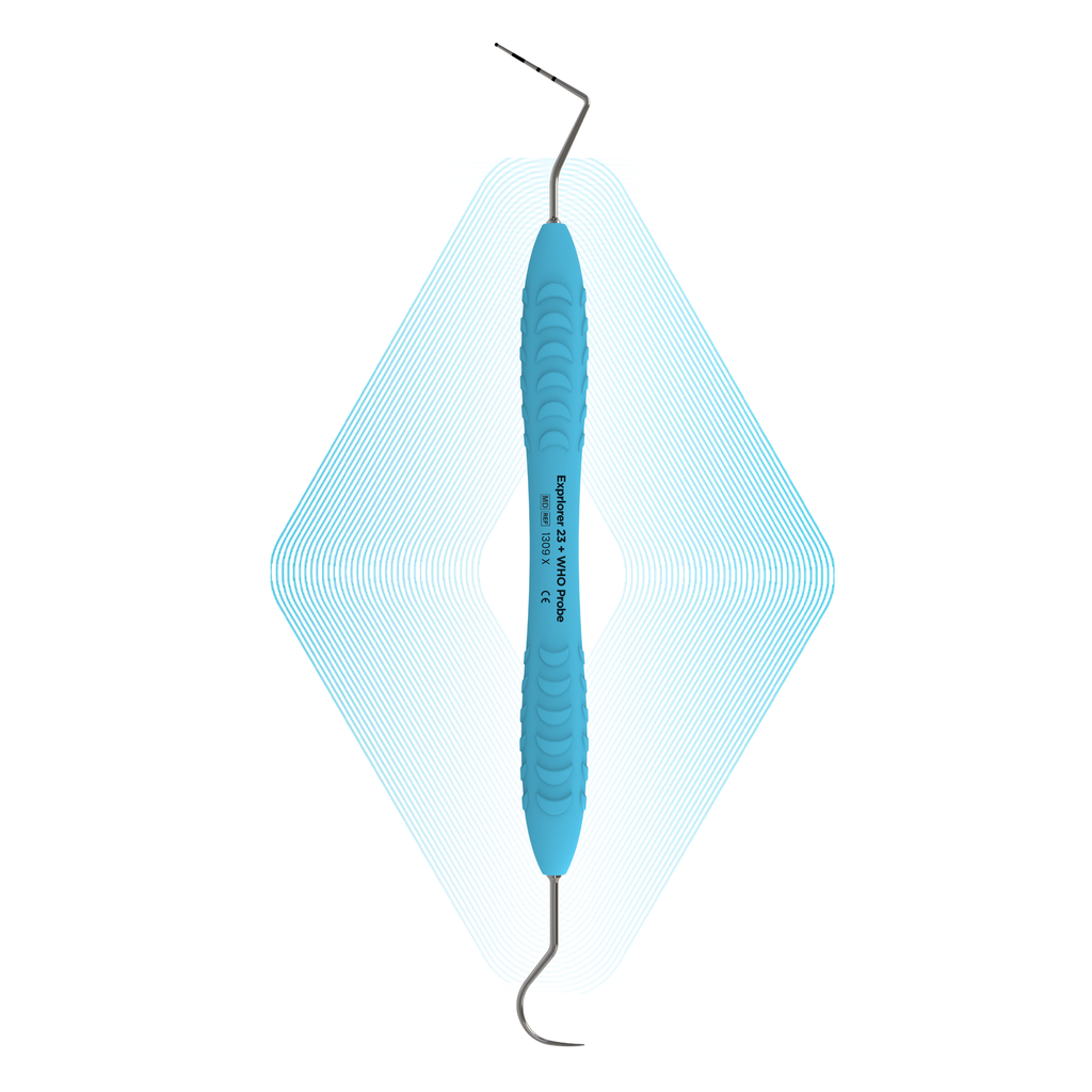 [1309 X] Sonde 23 + WHO pochemåler 11.5mm (kugleende) | ErgoDenta (ErgoX)