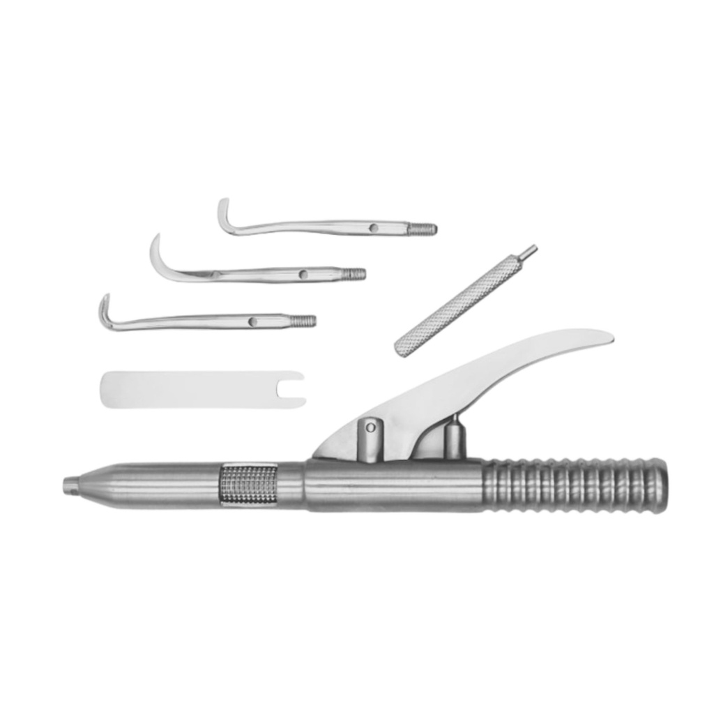 [2951] Automatic Crown Remover with three tips, 15cm | ErgoDenta
