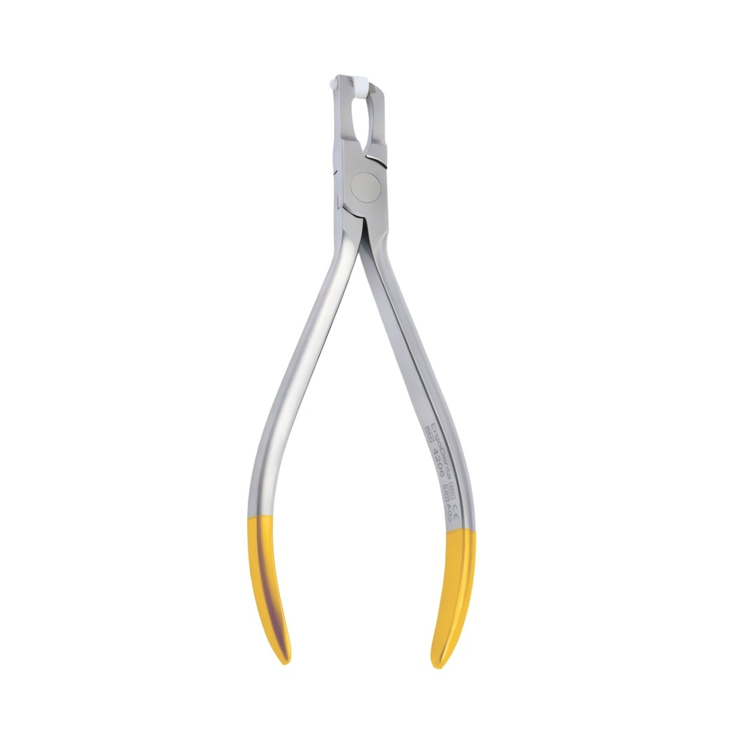 [4206] Posterior båndaftagningstang, lang, med Teflon / Plastic spids, 15cm, TC | ErgoDenta