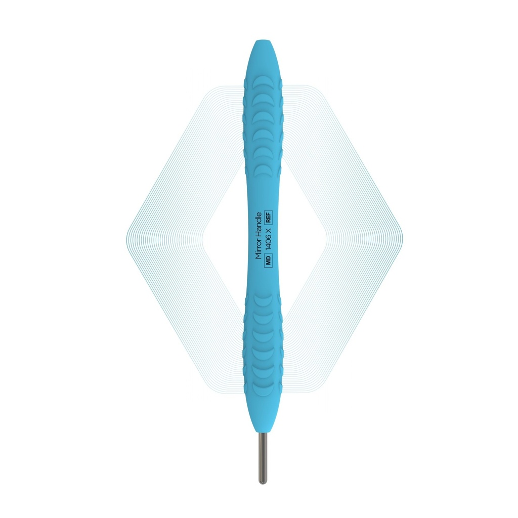 [1406 X] Mirror handle, Aqua Light | ErgoX®