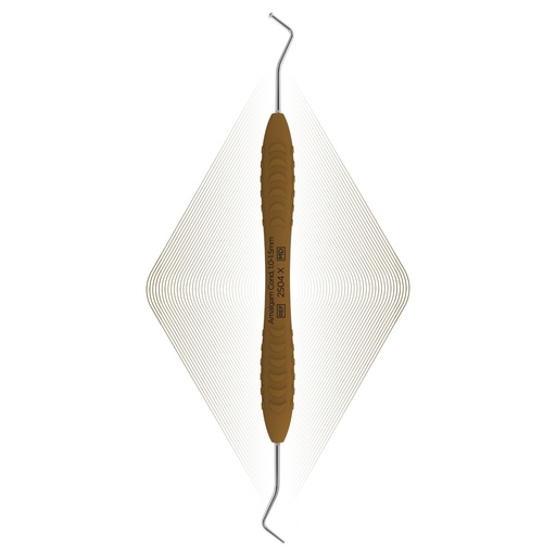 [2504 X] Amalgam Condenser, 1.0-1.5mm | ErgoDenta (ErgoX)