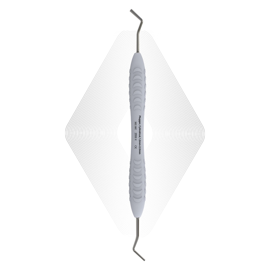Plugger, Cylindrical, 1.2-2.0mm | ErgoDenta