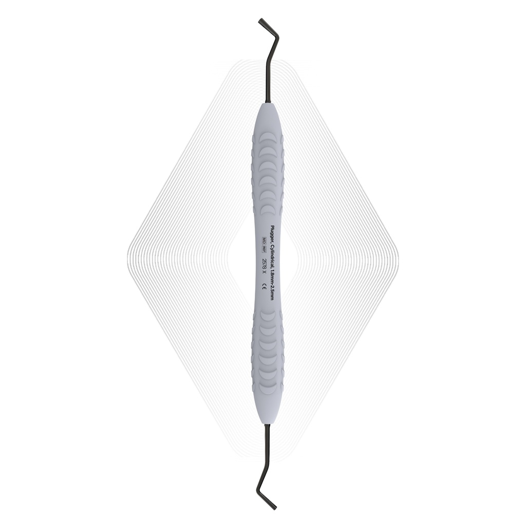 [2578 X] Plugger, Cylindrical, 1.8-2.5mm | ErgoDenta (ErgoX)