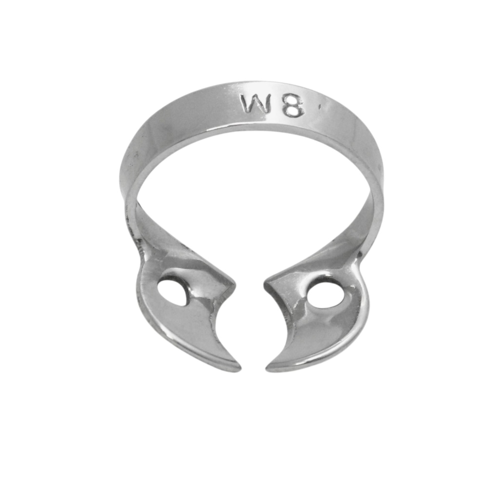 [2705-W8] W8 - Upper molar rubber dam clamps | ErgoDenta (Standard)