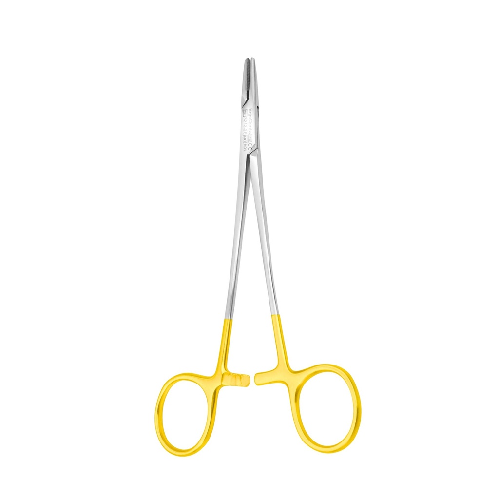 [3212-2S] Mayo-Hegar nåleholder, lige, 16cm, TC | ErgoDenta