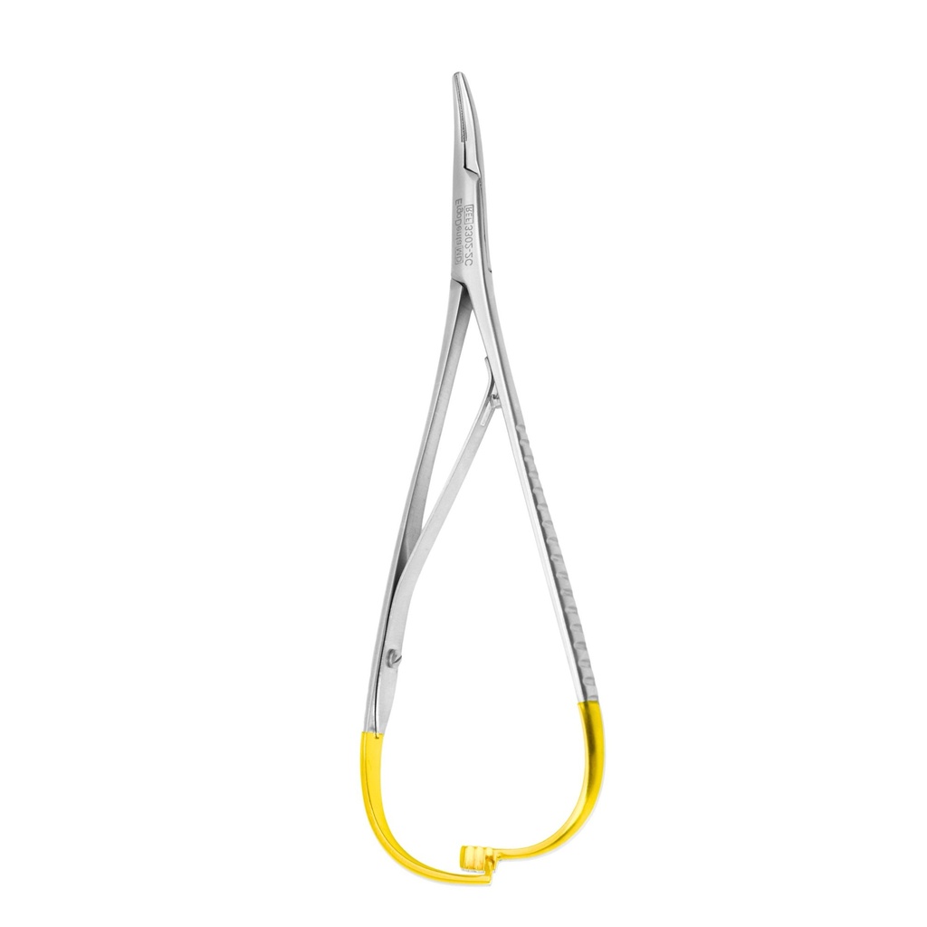 [3302-2C] Mathieu nåleholder, buet, 17cm, TC | ErgoDenta
