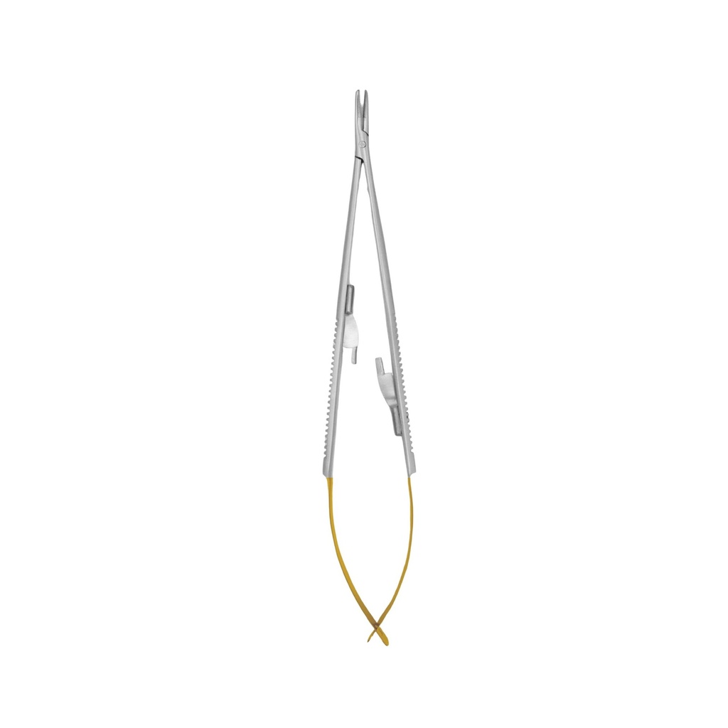 [3331-2S] Castervejio mikro nåleholder, lige, 14cm, TC | ErgoDenta