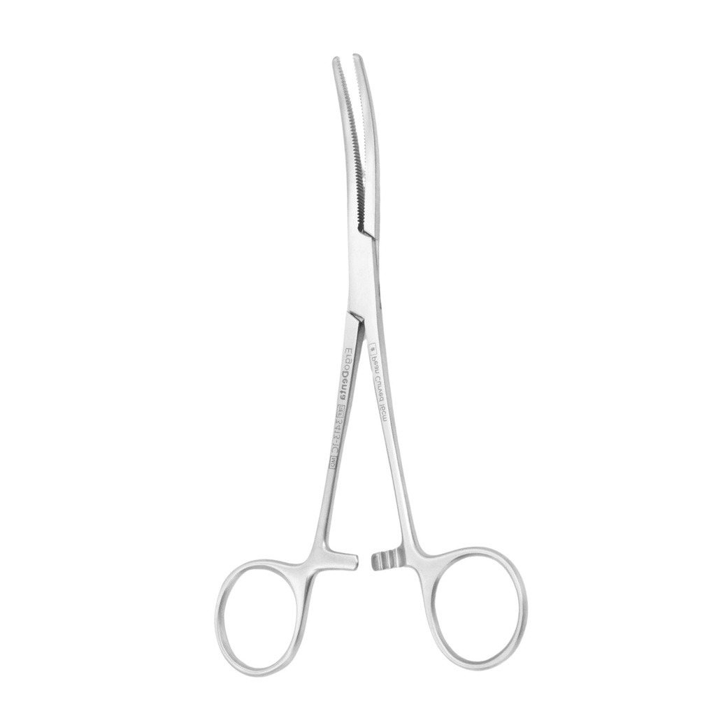 [3413-1C] Rochester Pean Forceps, Curved | ErgoDenta