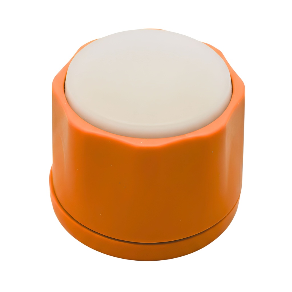 [7452O] Endo File Cleaner Round Shape, Orange | ErgoDenta