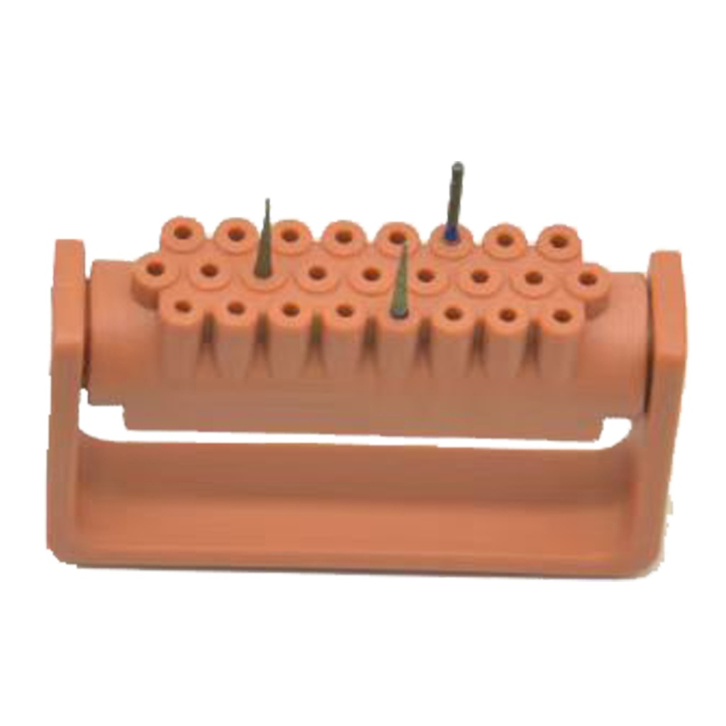 [7457O] Endostander autoklaverbar, 25 huller, orange | ErgoDenta
