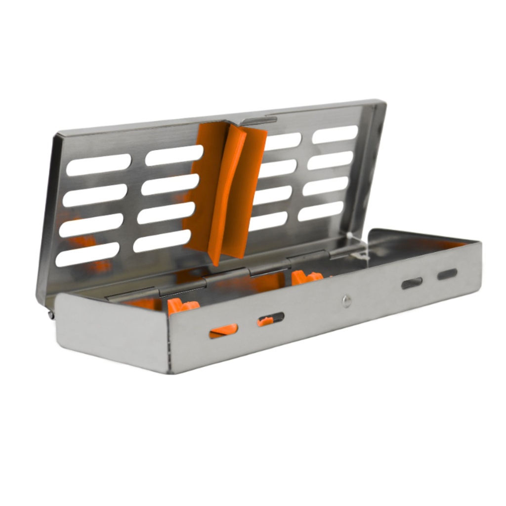 [5531O] Steriliseringskassette til 5, Orange | ErgoDenta