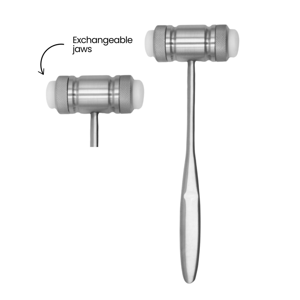 [4401] Mead Hammer,, med Exchangeable Ø26mm Teflon Head
