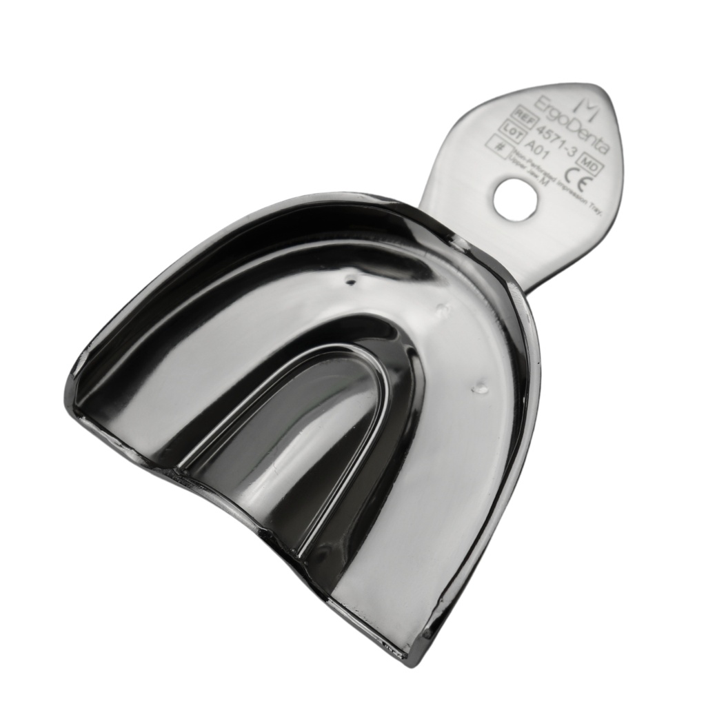 [4571-3] Non-Perforated Impression Tray – Upper Jaw – Size M
