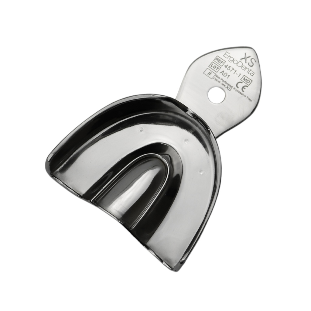 [4571-1] Non-Perforated Impression Tray – Upper Jaw – Size XS