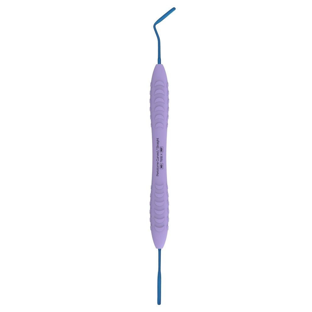 [7181B X] (Blå) periotom 1, buet / lige, 2.2mm-2.2mm | ErgoX®