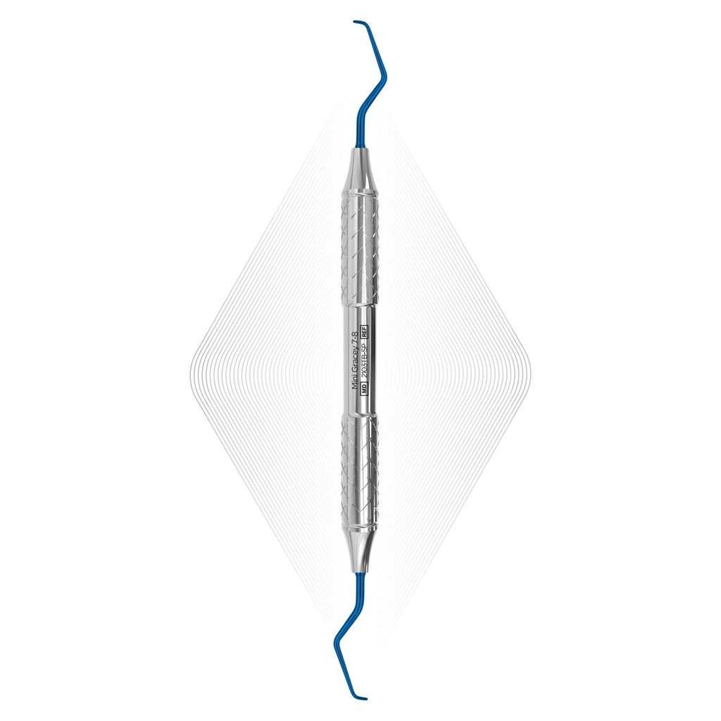 [2103TB-SP] Mini Gracey 7-8, Blue, For Implants (Titanium) | ErgoDenta