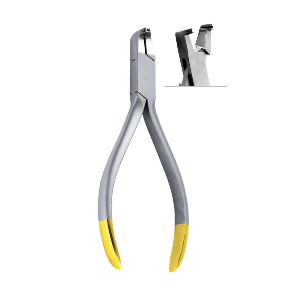 [4610] Flush klipper, ▢ 0.55x0.64mm / .021x.025”, ◯ 0, 4mm / .016”, 13cm, TC