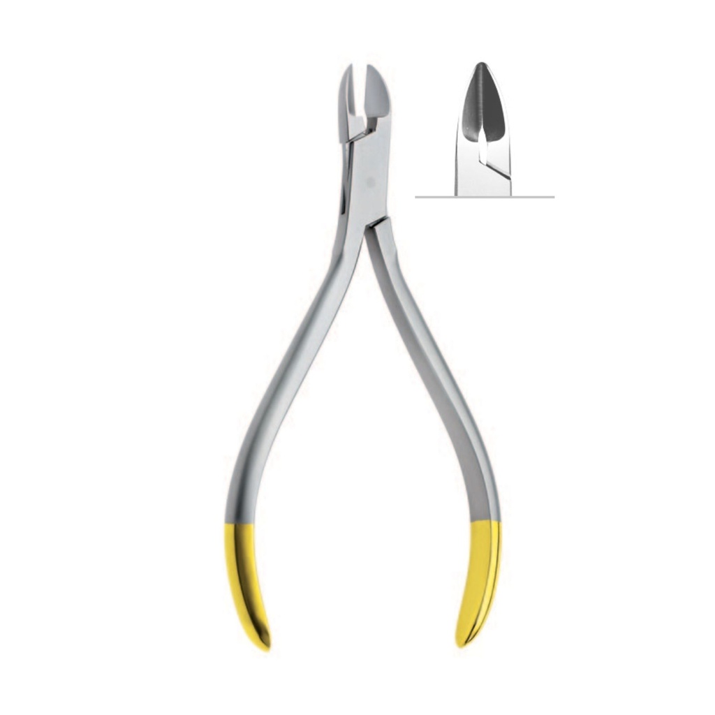 [4617] Mini ligatur klipper, ◯ Max. Ø 0, 3mm / .012”, 12cm, TC