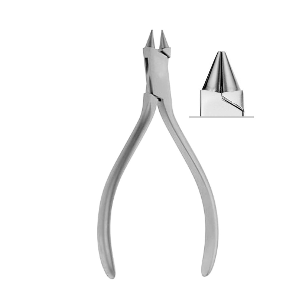 [4642] ANGLE trådbøjetænger, rund, ◯ Max. Ø 0, 7mm / .028”