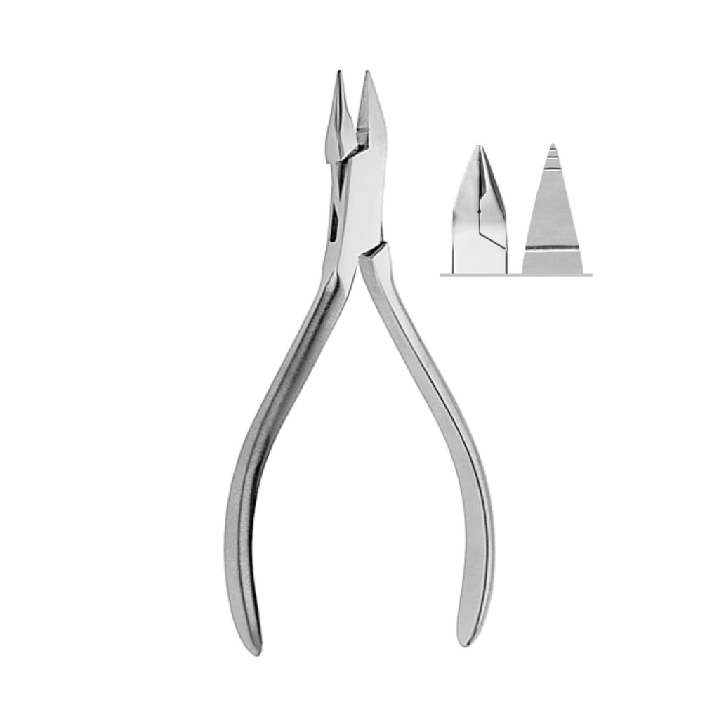 [4652] Wire Bending Pliers with grooves, ◯ Max. Ø 0,7mm /.028”
