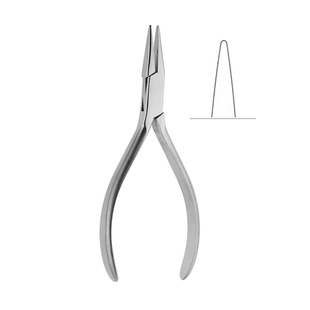 [4739] Flat Nose Pliers both sides smooth