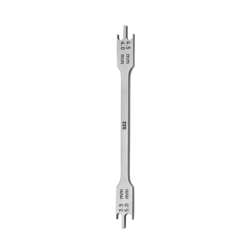 [4781] BRACKET POSITIONING GAUGE til .022 slot brackets