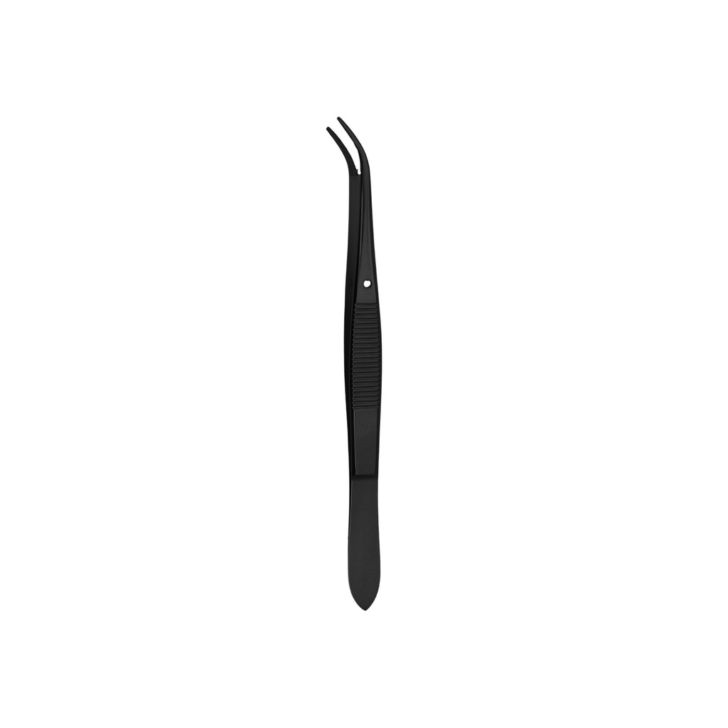 [3621-3C] Perry pincet, buet, 13cm, sort