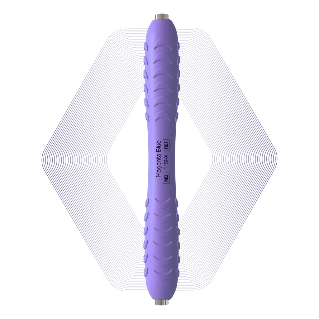 [1451-X] ErgoX® - ErgoTip Handle, Magenta Blue | ErgoTip