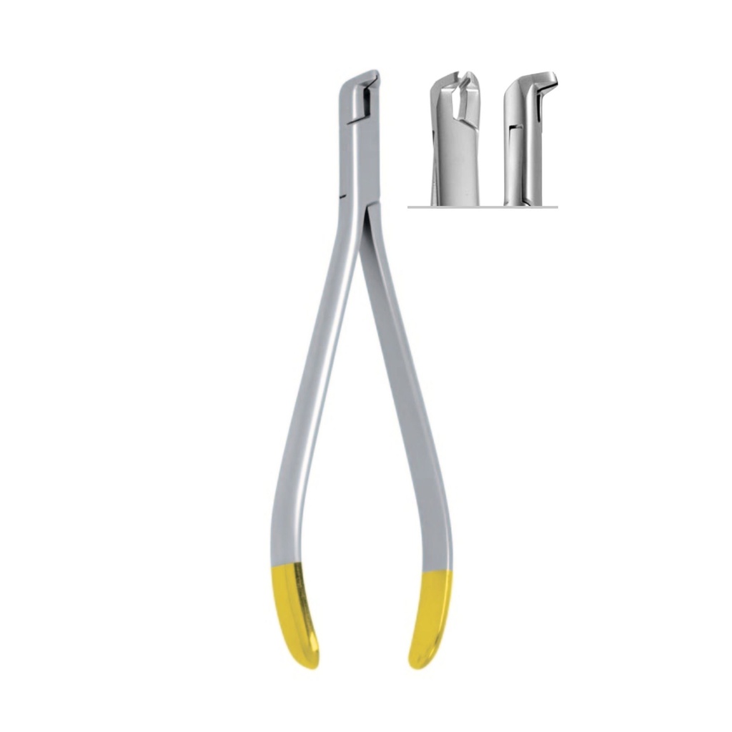 [4228] Distal ende klipper med safety hold, ◯ Ø 0, 35mm / .014”, ▢ 0.55x0.64mm / .021”x.025, 15cm, TC