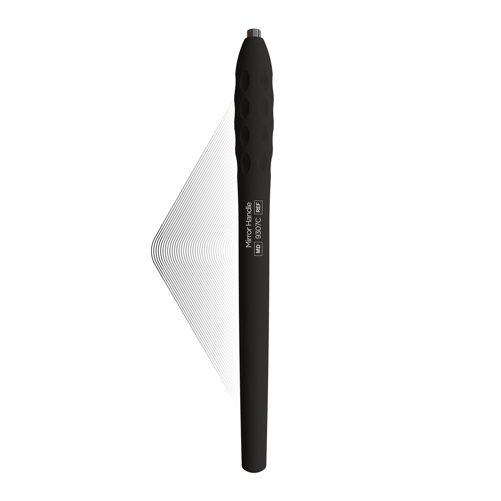 [9315C] ErgoLite Cone Socket spejlskaft, Pure sort | ErgoLite X